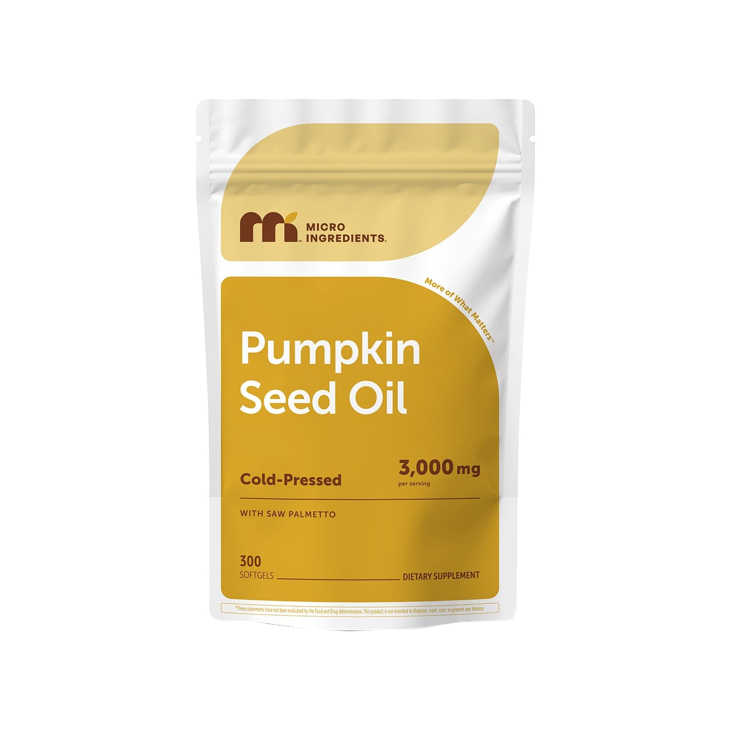 Micro Ingredients Pumpkin Seed Oil with Saw Palmetto