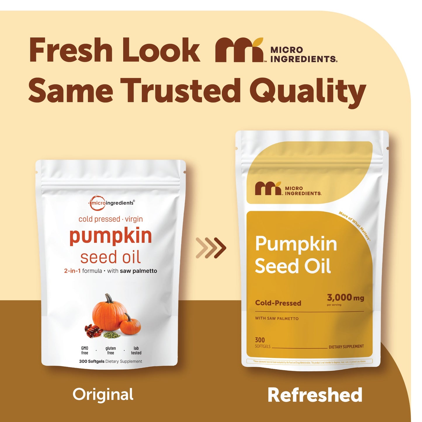 Micro Ingredients Pumpkin Seed Oil with Saw Palmetto